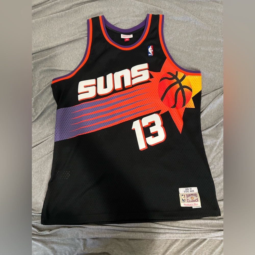 Steve Nash Swingman Jersey 96-97 Alt Phoenix Suns Mitchell & Ness/Size XL